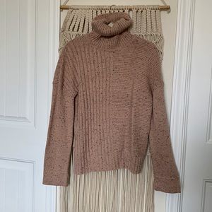 Light pink turtleneck